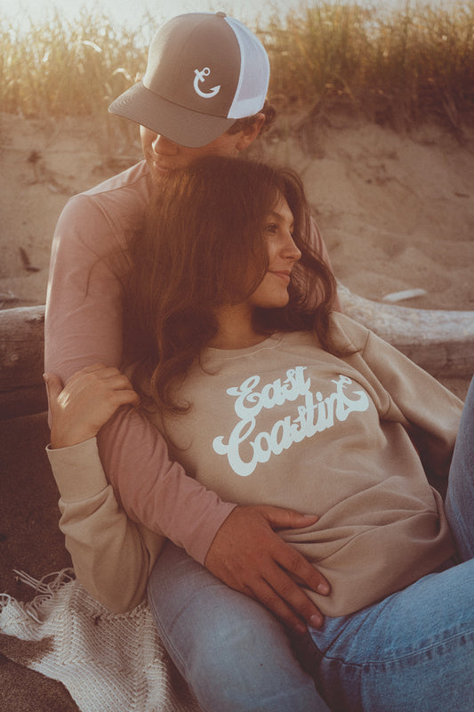 East Coasting Sweatshirt | Tan