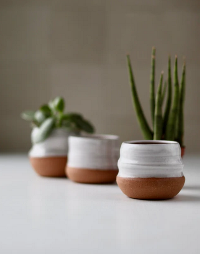 Tiny Planter | White