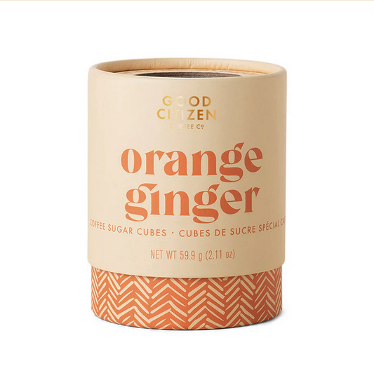 Orange Ginger Sugar Cubes