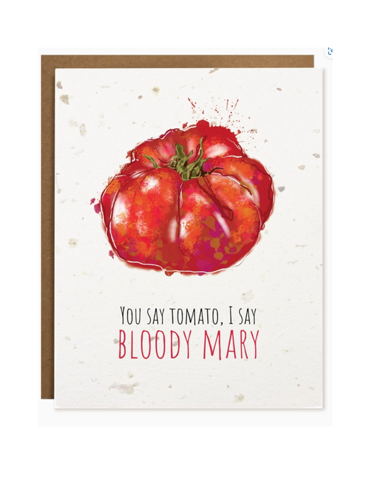 Bloody Mary | Plantable Card