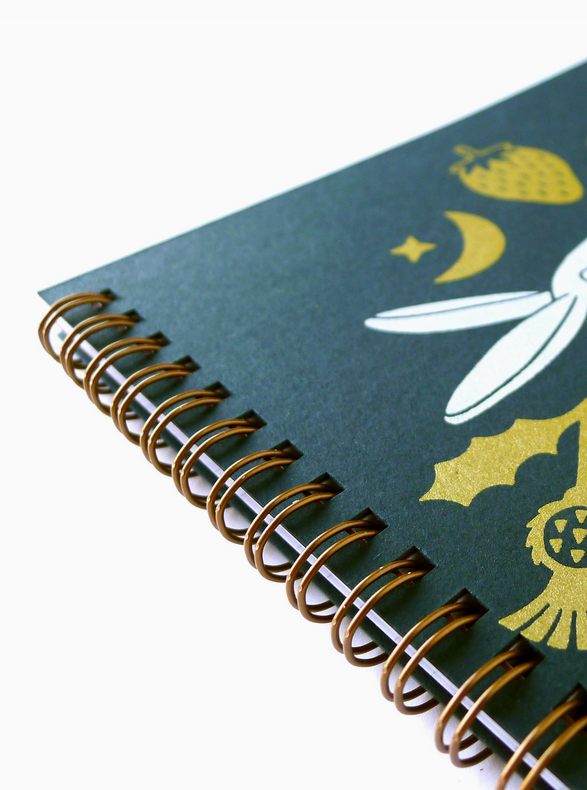 Harvest Rabbits Coil Notebook