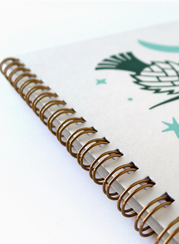 Thistle Coil Notebook