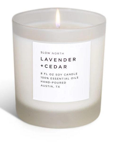 Lavender + Cedar Candle