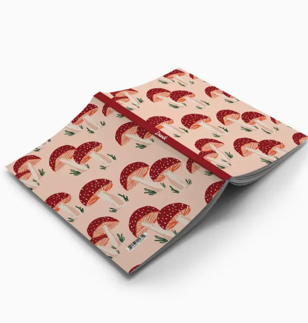 Mushroom Layflat Notebook