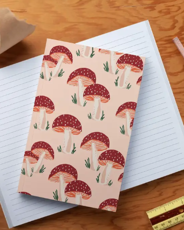 Mushroom Layflat Notebook