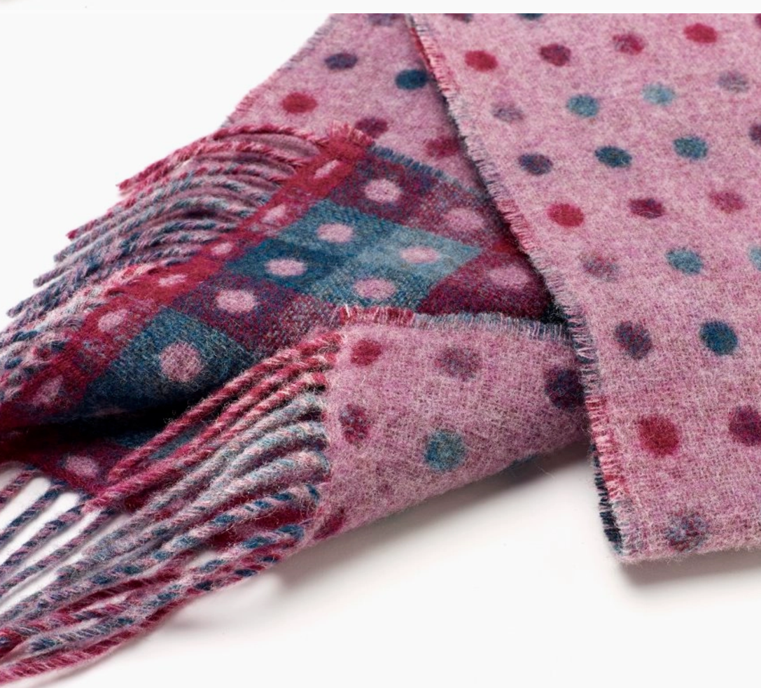 Spot Check Scarf | Lilac