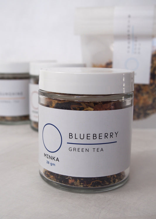 Blueberry Green Tea