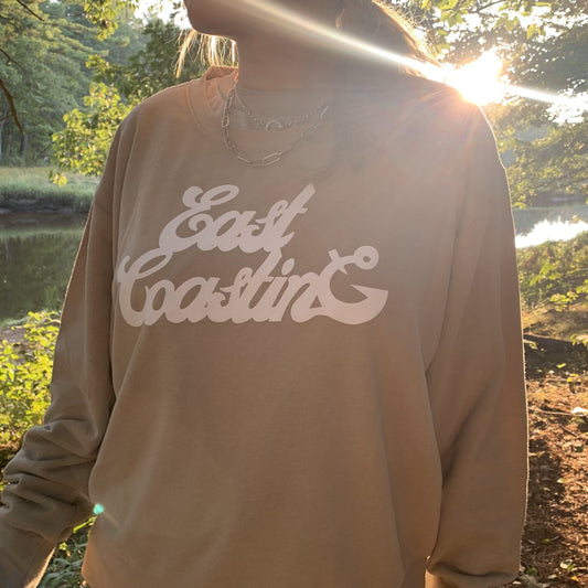 East Coasting Sweatshirt | Tan