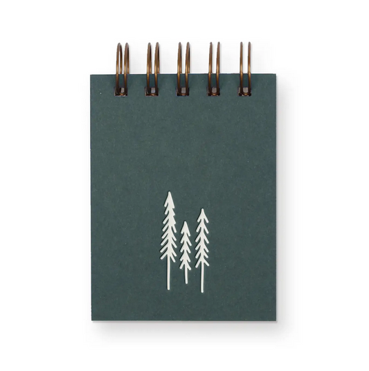 Evergreen Trees Mini Notepad